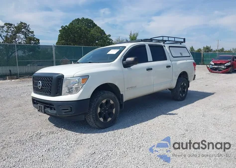 2018 Nissan Titan S из США, поврежденный, VIN 1N6AA1EJ3JN551520